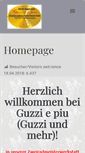 Mobile Screenshot of guzziepiu.de