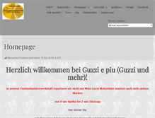 Tablet Screenshot of guzziepiu.de